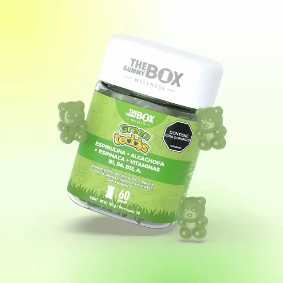 Batido verde en gomitas para niños 🥬