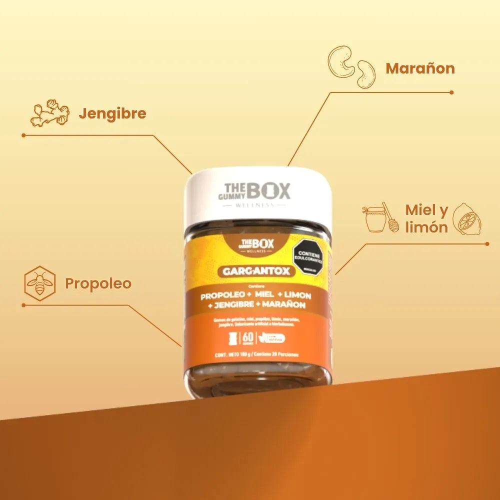 Gargantox en gomitas 🍯