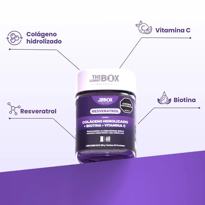 Resveratrol en gomitas 🍇