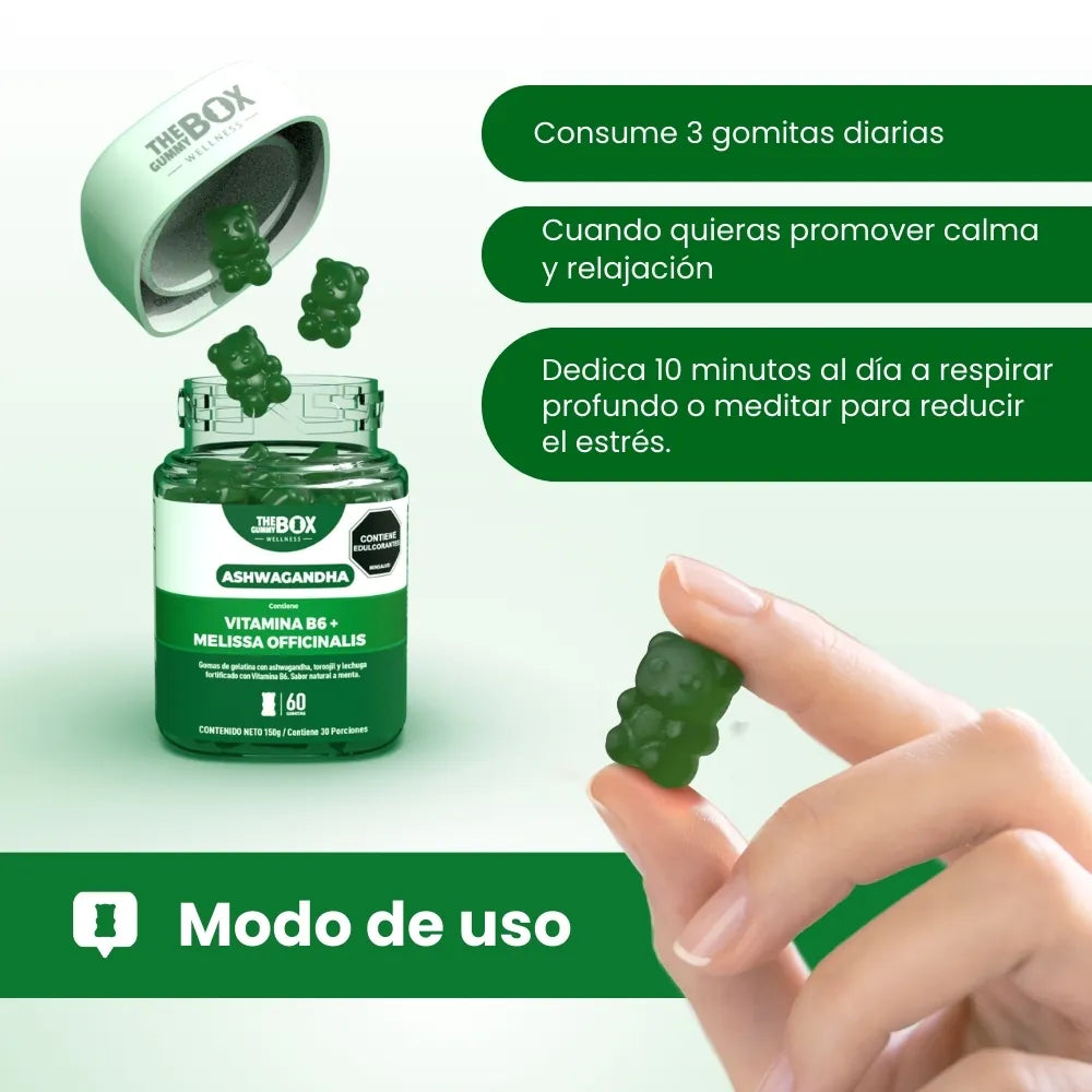 Ashwagandha en gomitas 💚