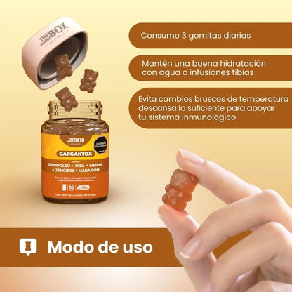 Gargantox en gomitas 🍯