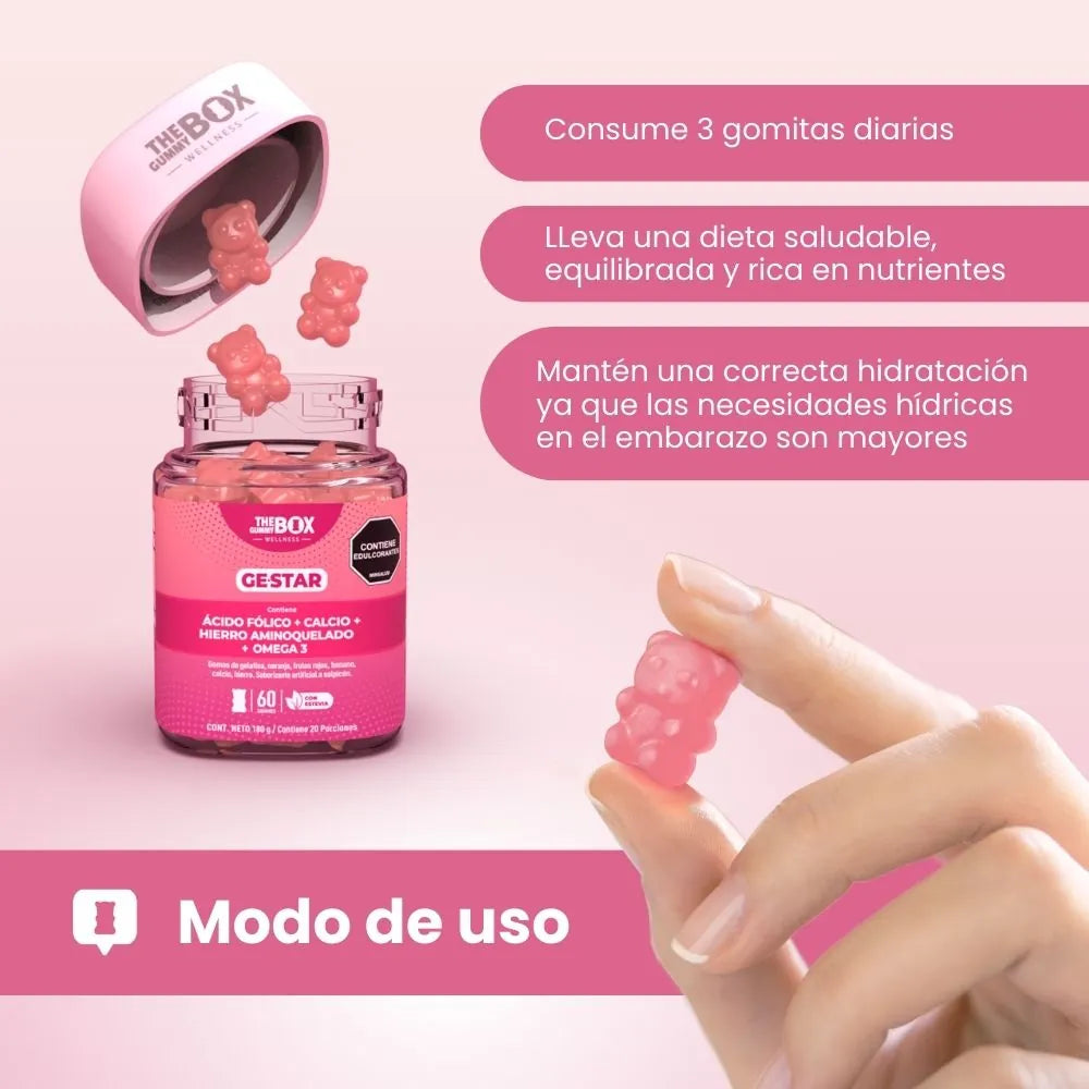 Gestar en gomitas 🌸