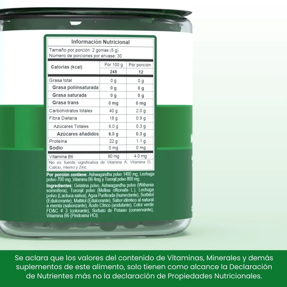 Ashwagandha en gomitas 💚