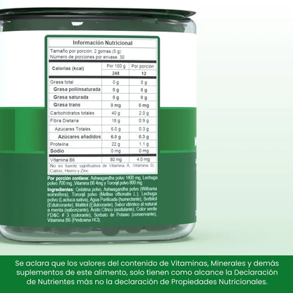 Ashwagandha en gomitas 💚