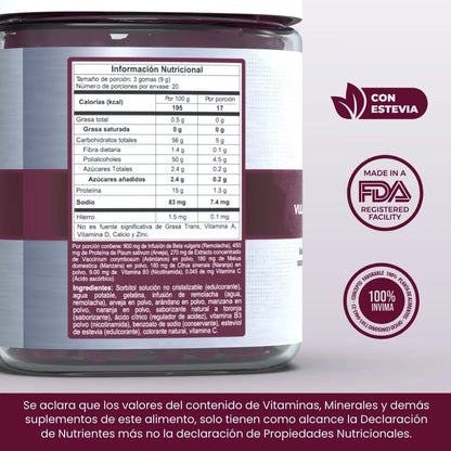 Pro-G en gomitas 🫐