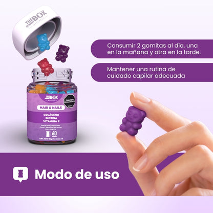 Colageno y biotina en gomitas 💅🏻 - GA