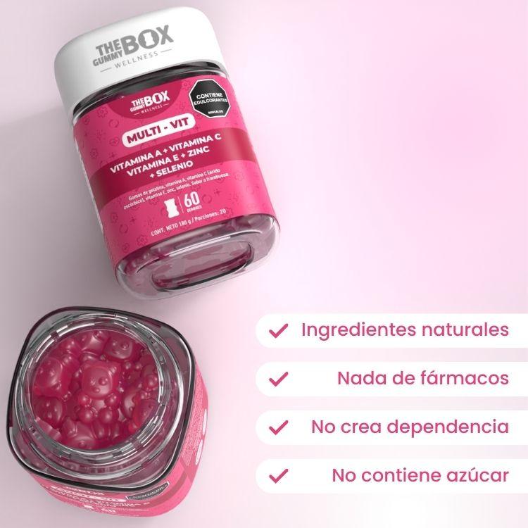 Vitamina A,C,E, zinc y selenio en gomitas💪🏻