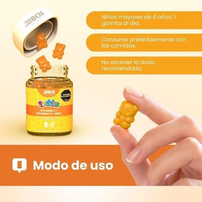 Vitamina C + zinc para niños, en gomitas 💪🏻 - SUB