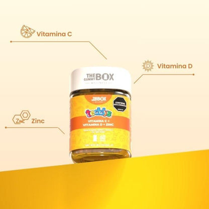 Vitamina C + zinc para niños, en gomitas 💪🏻 - SUB