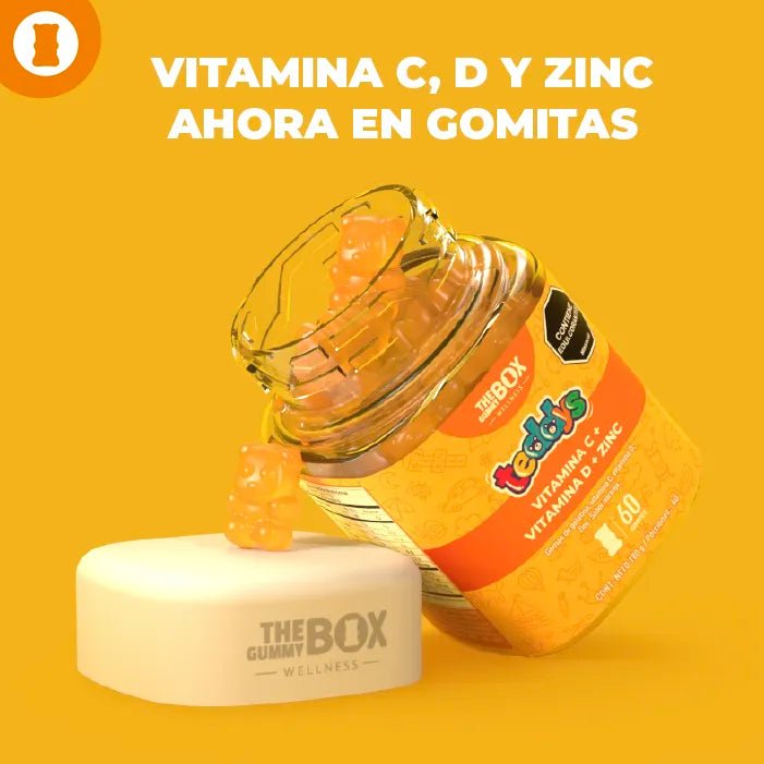 Vitamina C + Zinc para Niños en gomitas 💪🏻.